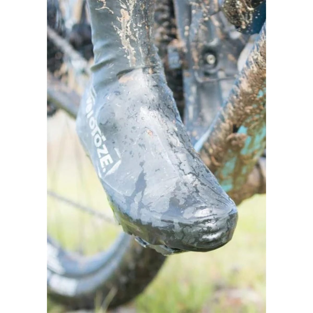 VELOTOZE HAUTES 2.0 Copriscarpe SUPER STRONG Nero/Bianco