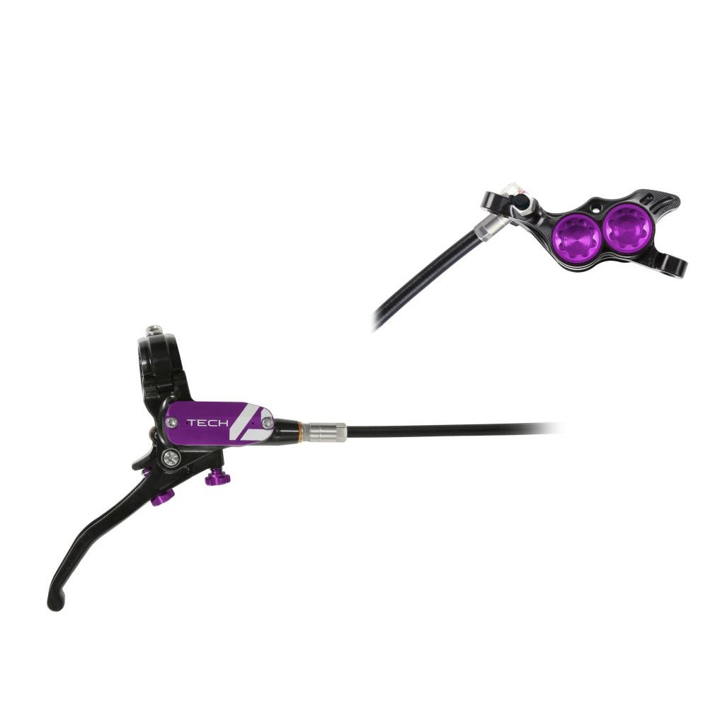 HOPE TECH 4 E4 Freno posteriore Viola