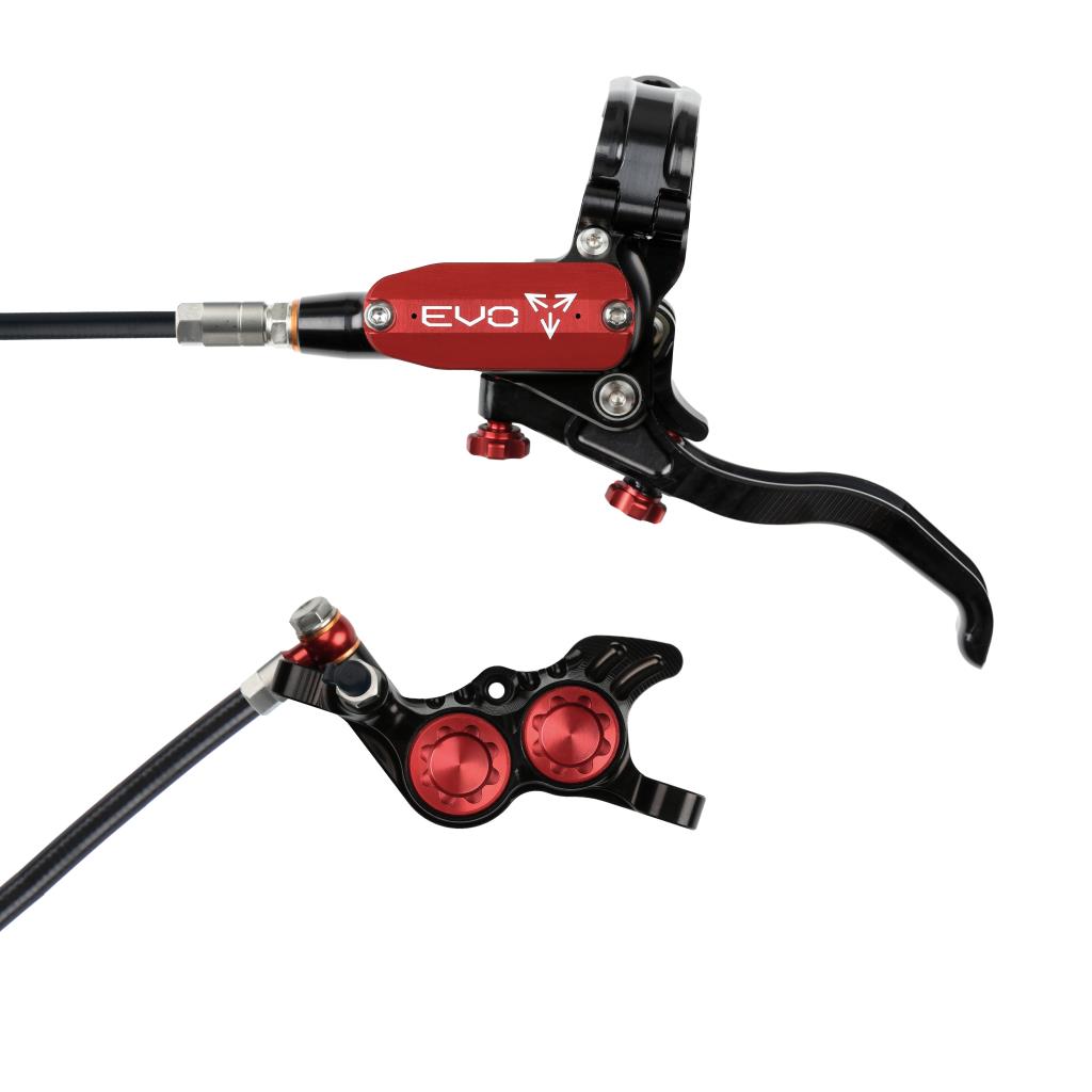 HOPE TECH 4 EVO GR4 freno anteriore Nero/Rosso