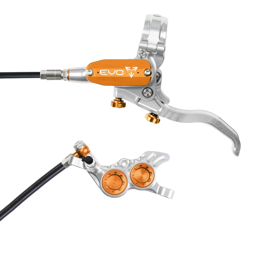 HOPE TECH 4 EVO GR4 freno anteriore Argento/Argento