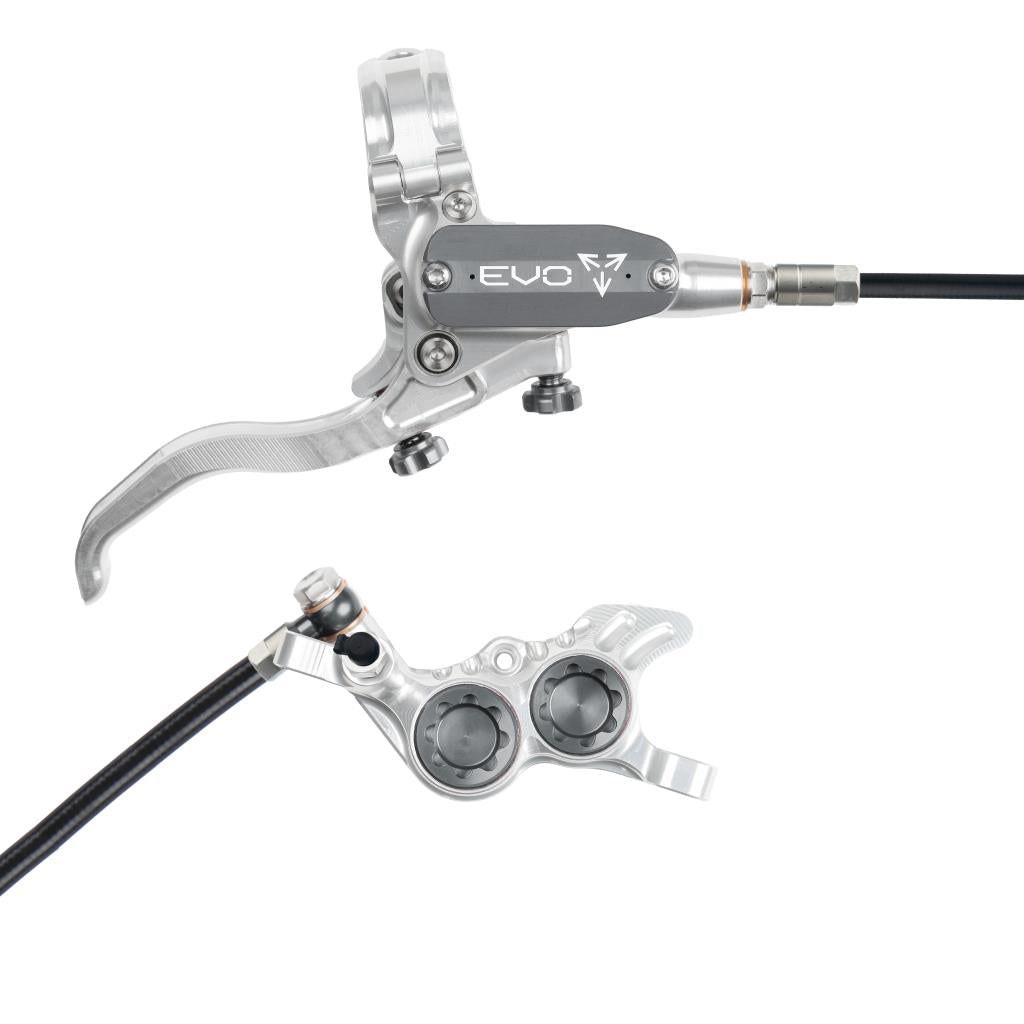 HOPE TECH 4 EVO GR4 Freno posteriore Argento/Smoke