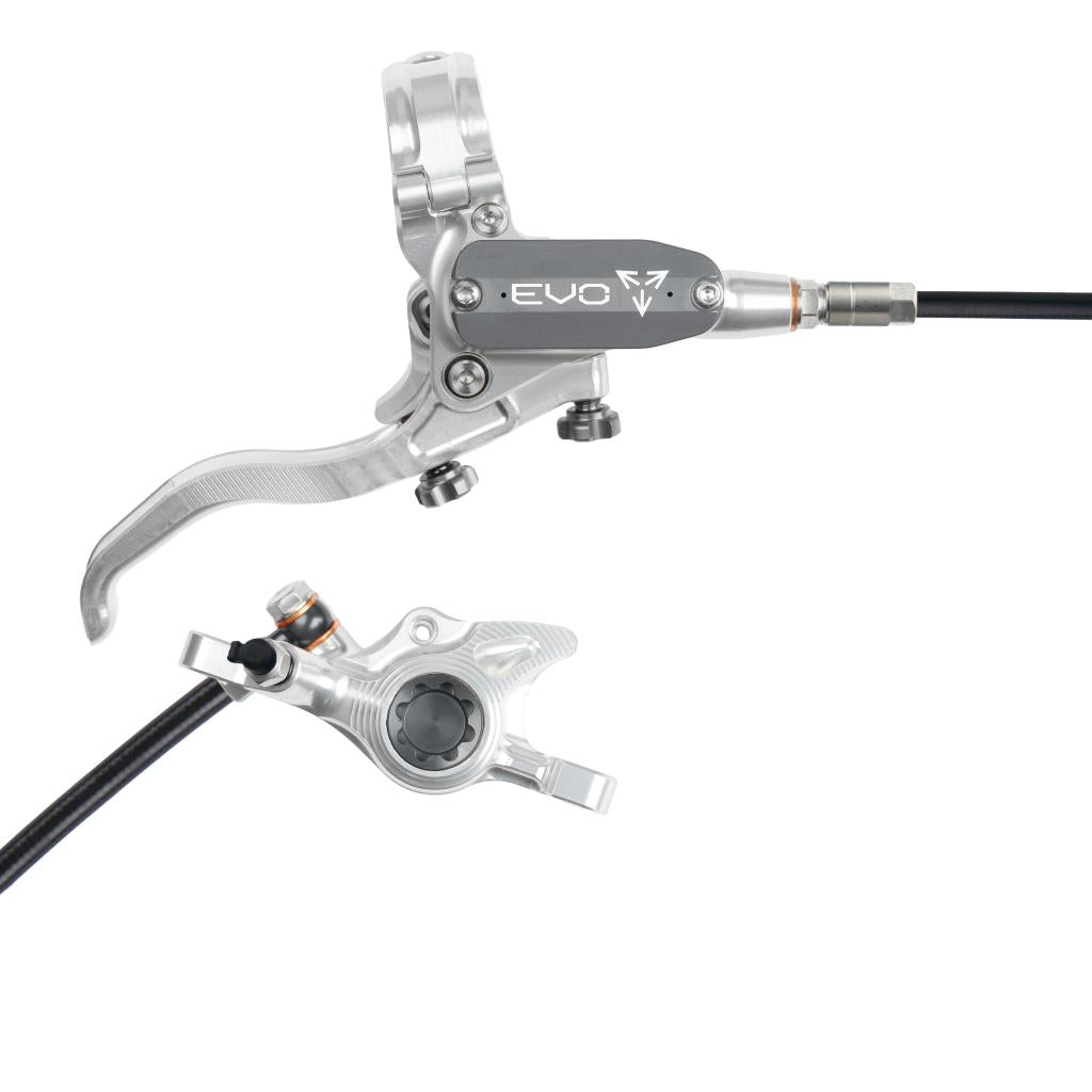Freno posteriore HOPE TECH 4 EVO X2 PM Argento/Smoke
