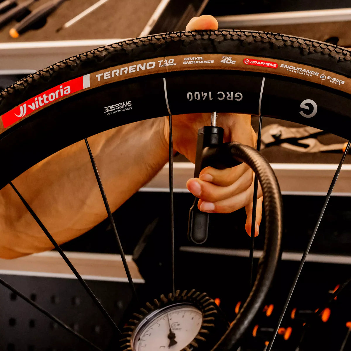 VITTORIA Terreno T10 hardpack 700x45c Gravel Endurance G2.0 Tubeless Ready Soft Beige Q2 2025 Copertone
