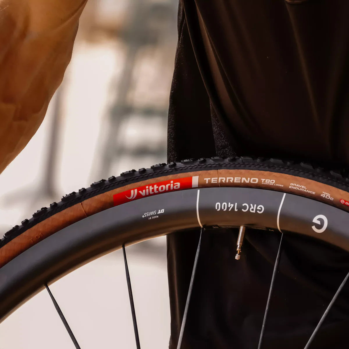 VITTORIA Terreno T80 grossolano sciolto 700x45c Gravel Endurance G2.0 Tubeless Ready Soft Beige Q2 2025 Copertone