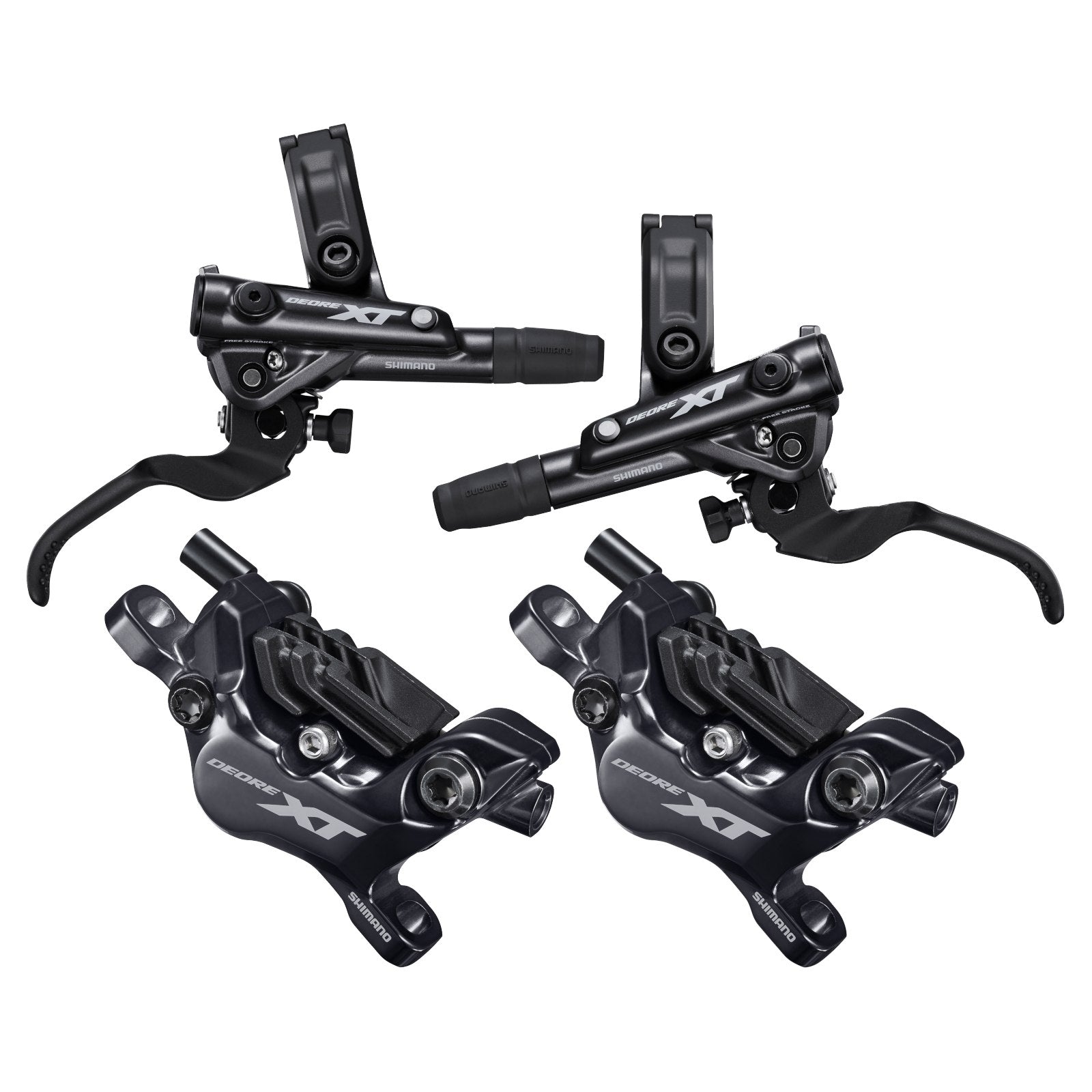 Coppia di pastiglie freno ventilate SHIMANO XT M8120 pistoni J