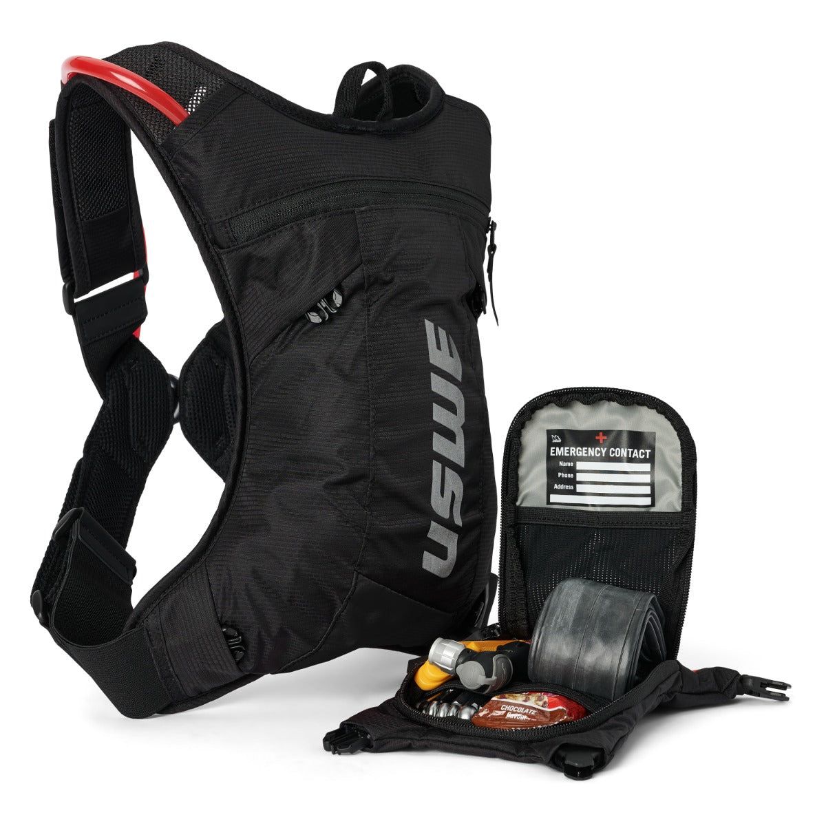USWE MTB HYDRO 3 L Borsa d'idratazione Nero