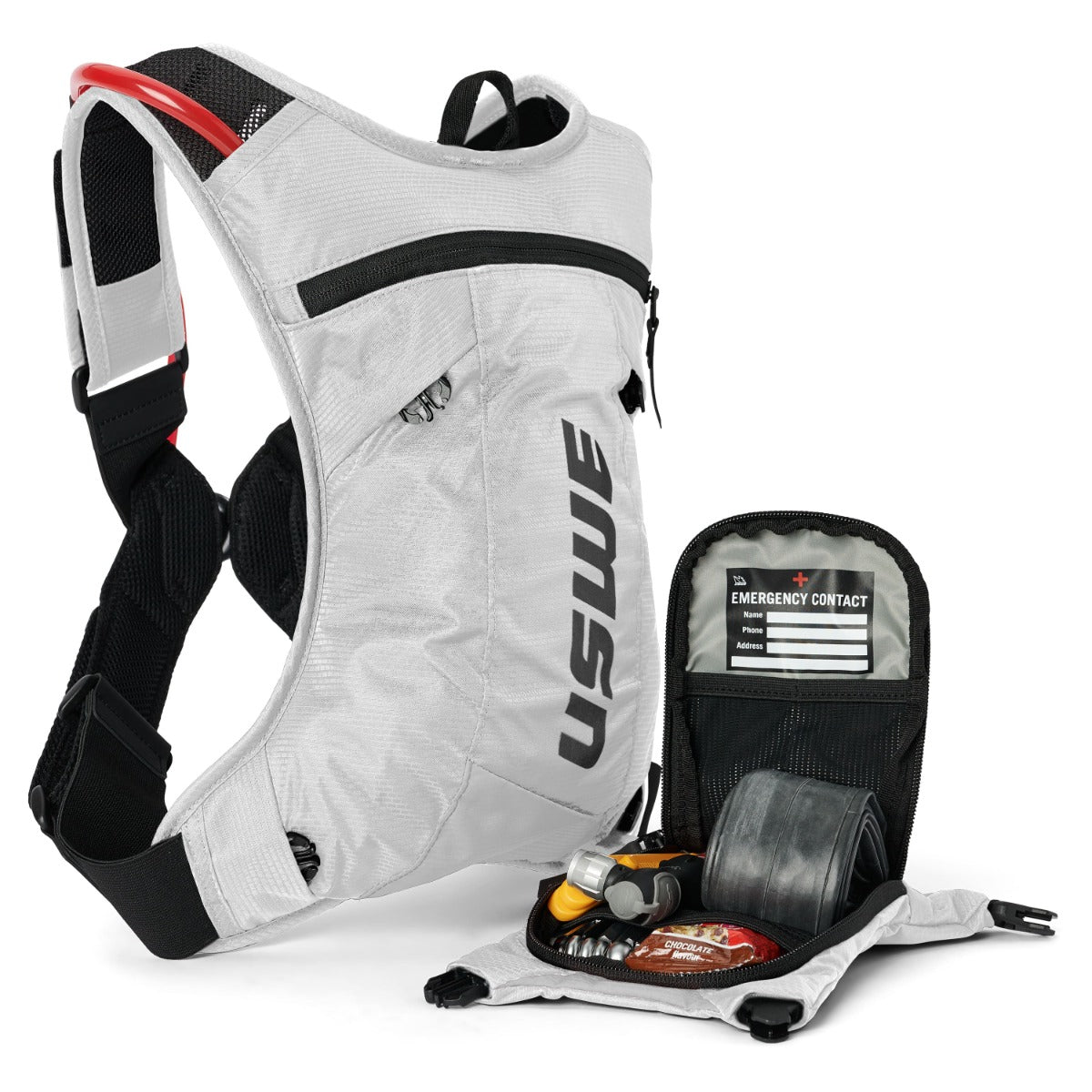 USWE MTB HYDRO 3 L Borsa d'idratazione Bianco
