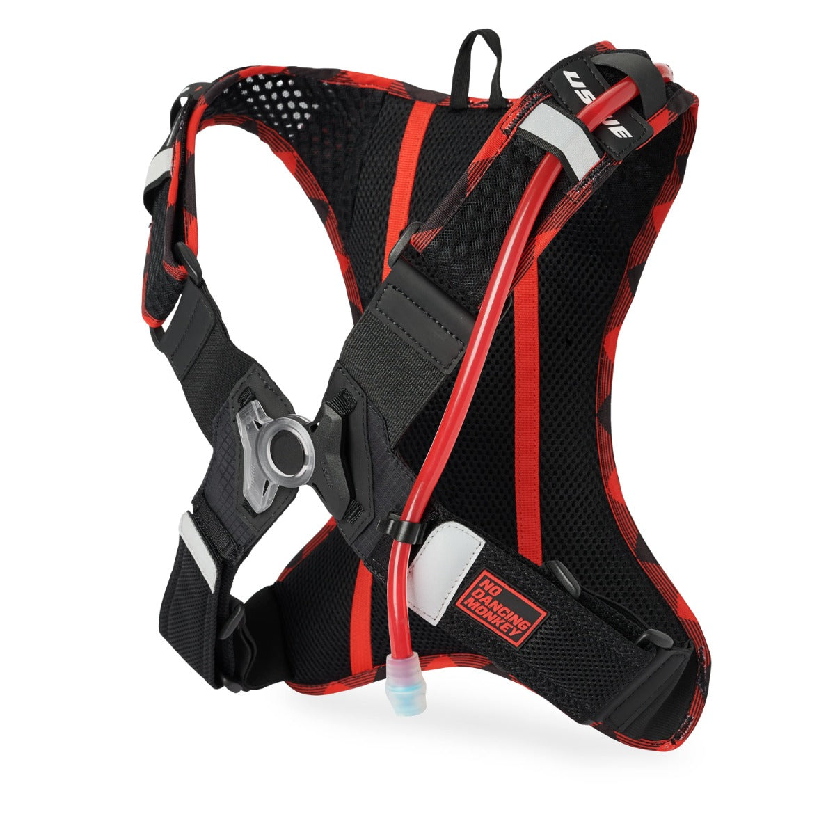 USWE OUTLANDER XC 2 L Borsa d'idratazione in flanella rosso/nero