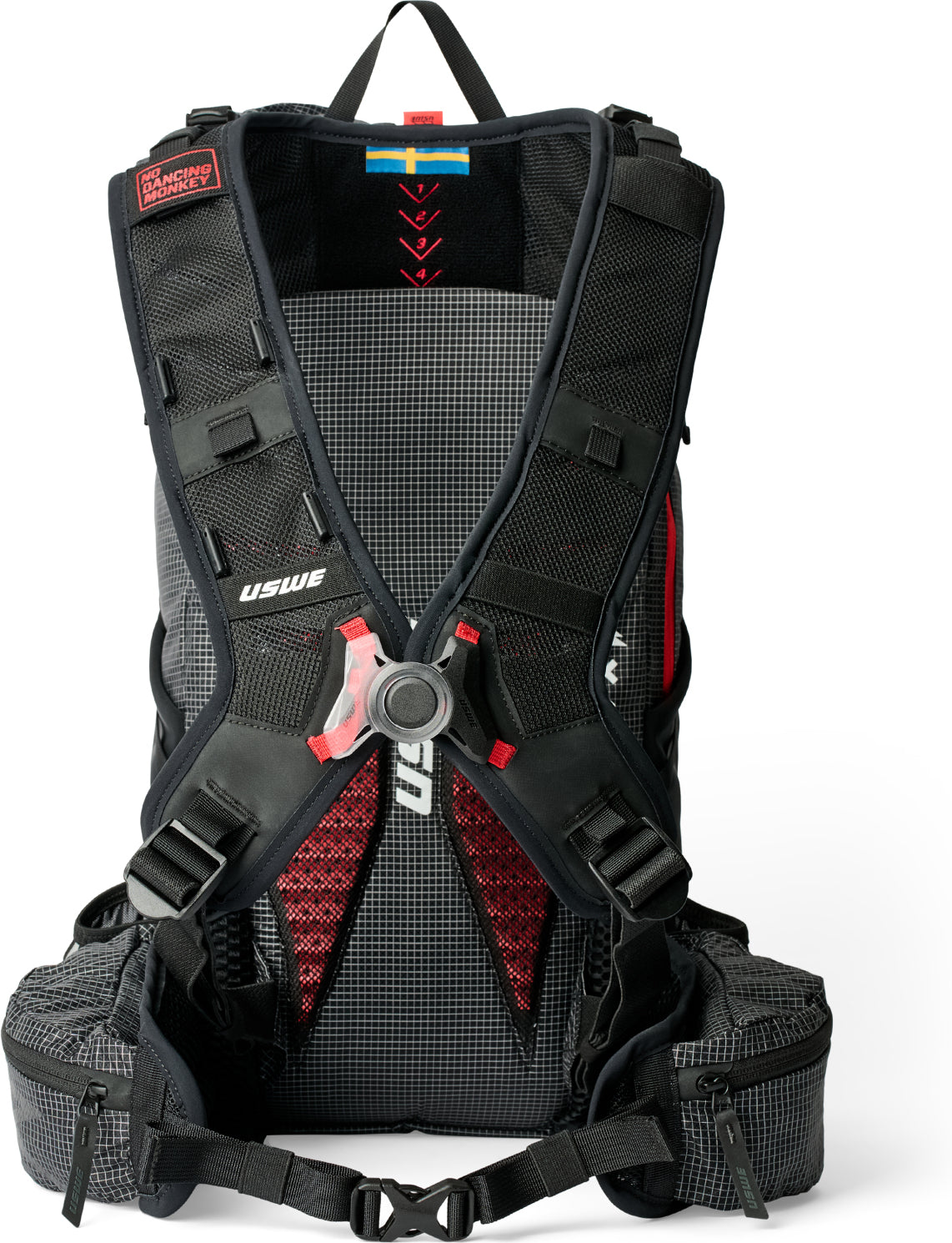 USWE MESH HARNESS NDM 2.2 Borsa di idratazione nera
