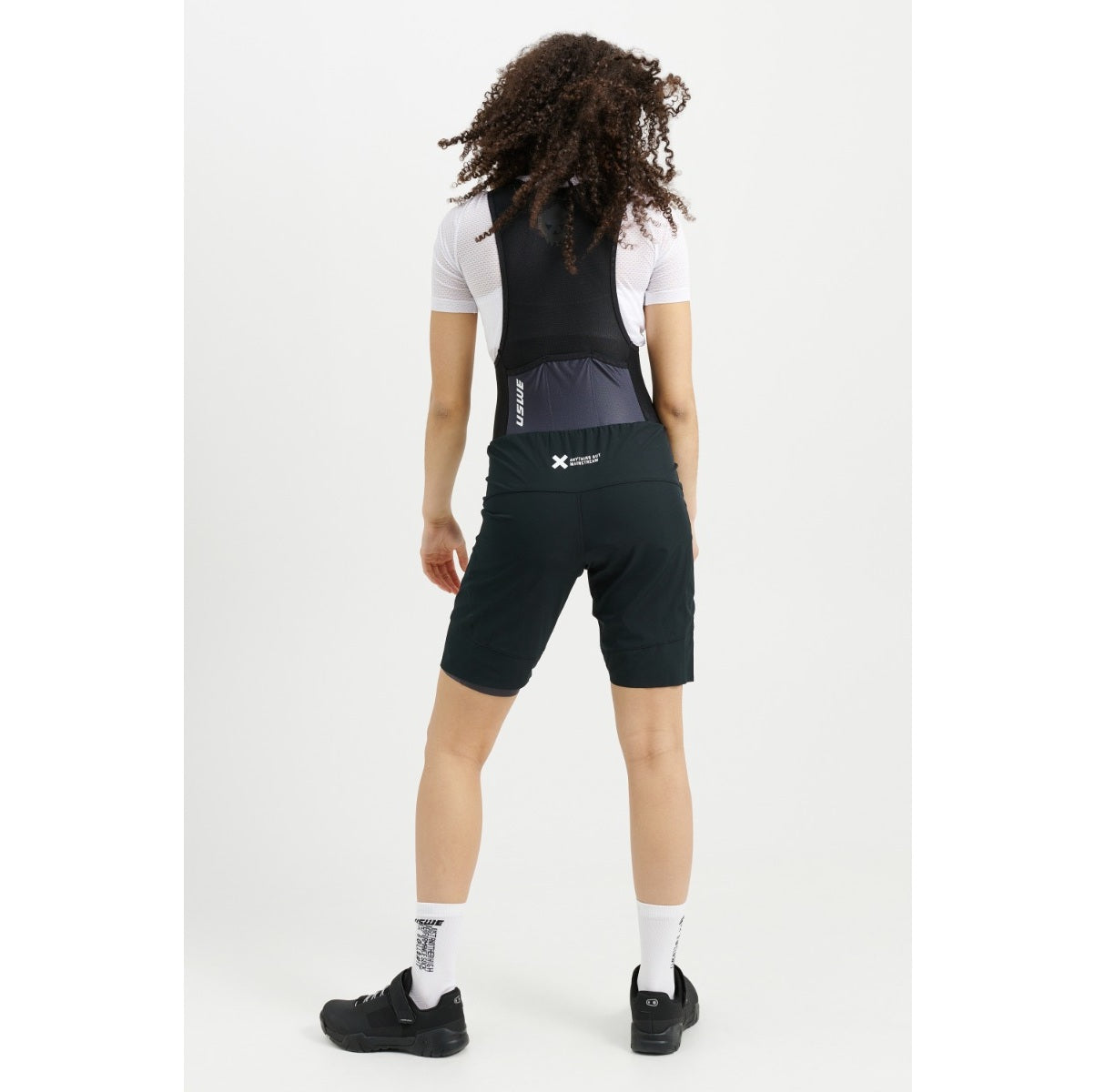 Pantaloncini MTB USWE HYBRID Donna Lavanda