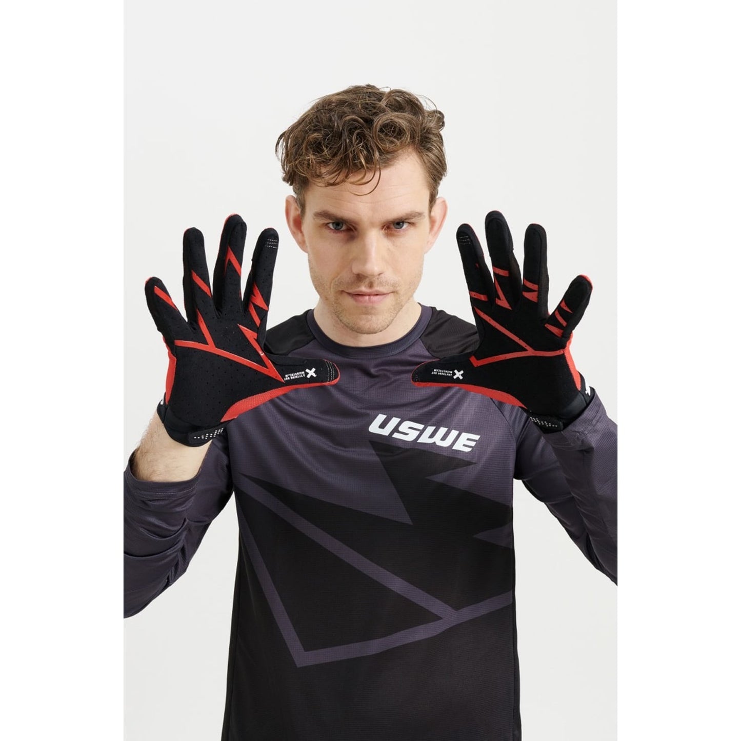 Maglia a maniche lunghe USWE BERG MTB Nero