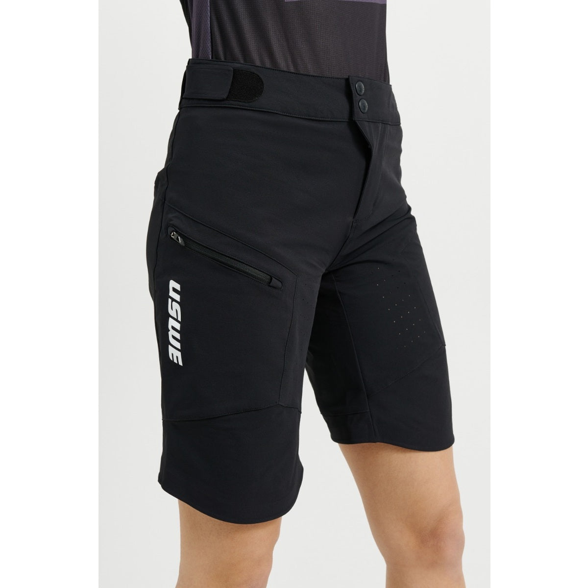 Pantaloncini USWE SKRUBB Donna Nero