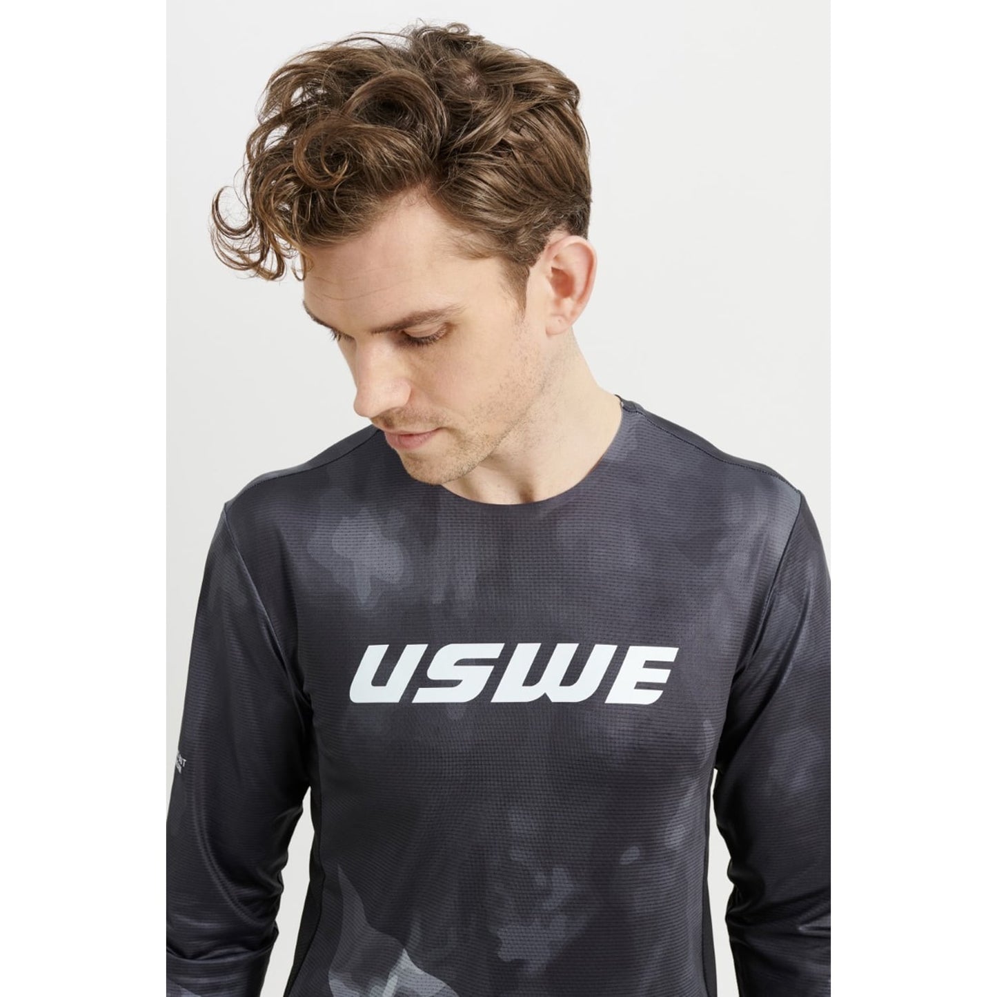 USWE LUFTIG Maglia a maniche lunghe MTB Nero