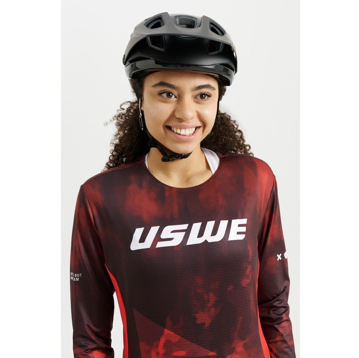 Maglia a maniche lunghe USWE LUFTIG MTB Donna Rosso