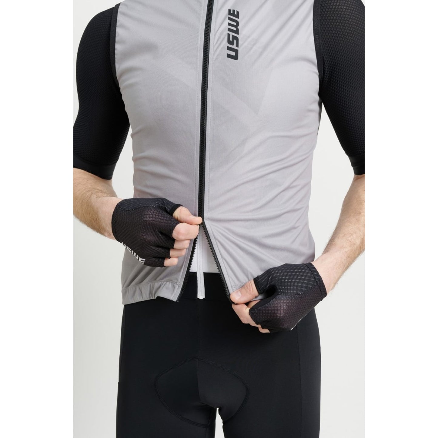 USWE Giacca senza maniche WIND GRAVEL Grigio