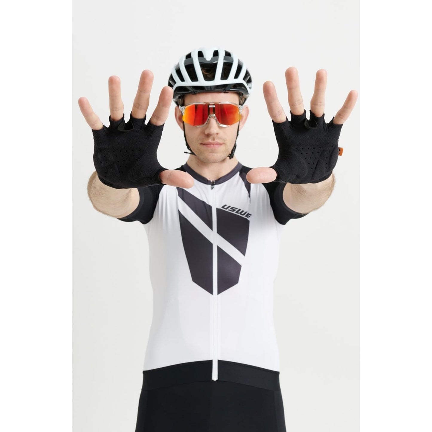 USWE Maglia a maniche corte SKARP GRAVEL Bianco