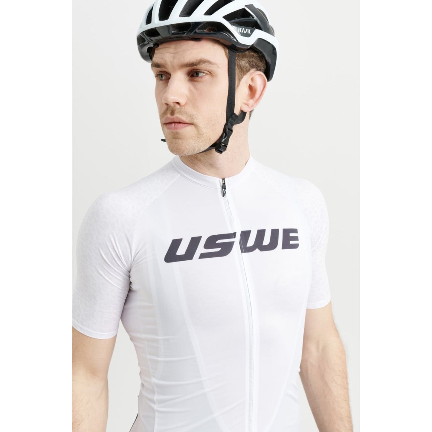 USWE Maglia a maniche corte GRUS GRAVEL Bianco