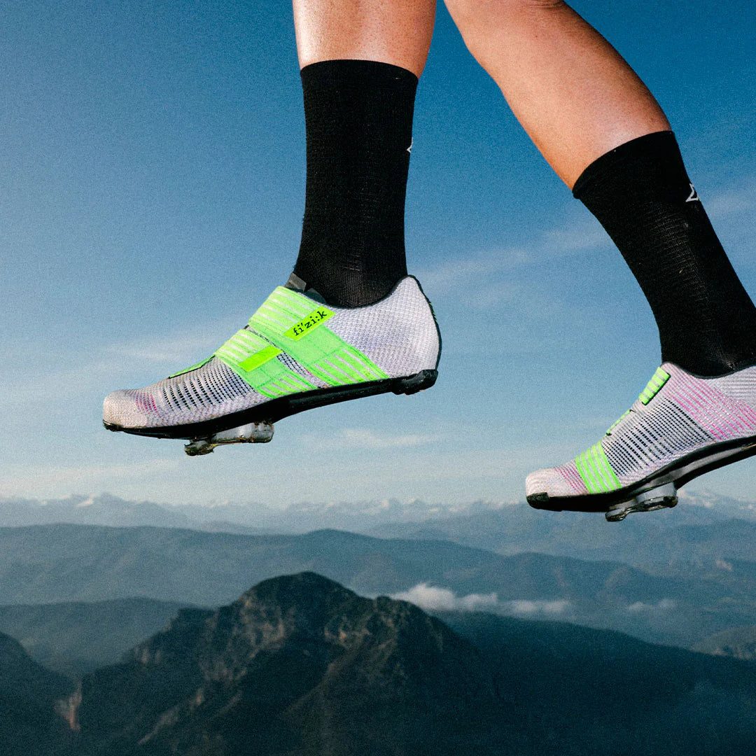 Scarpe da strada FIZIK VENTO POWERSTRAP R2 Viola/Verde