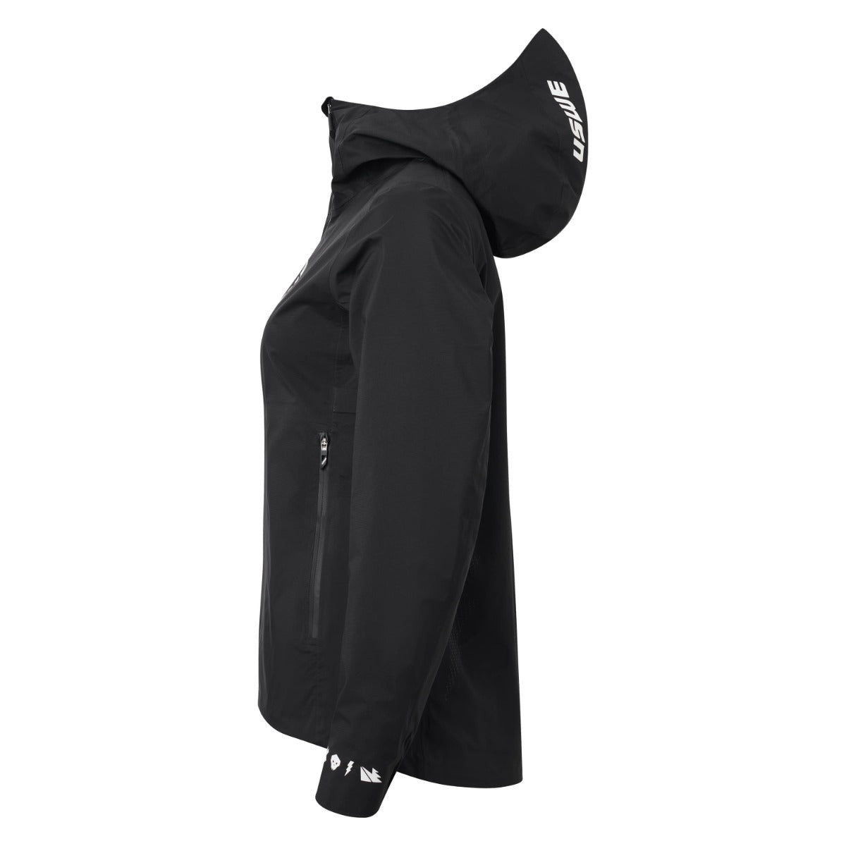 USWE Giacca impermeabile Donna Nero