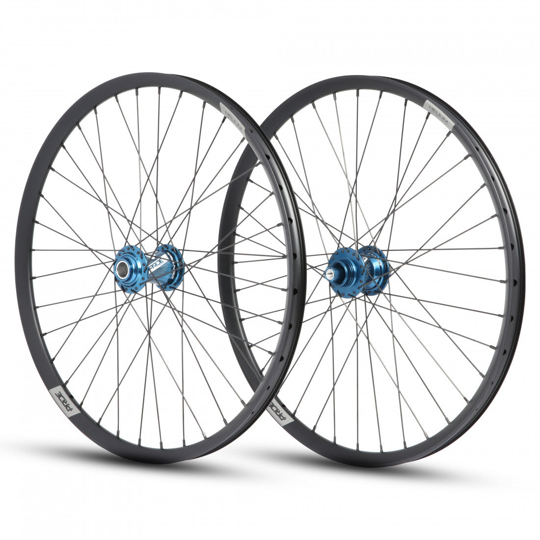 Coppia di Ruote PRIDE 24" (507mm) Control V1 Helium Disc Assi 20/10mm Blu