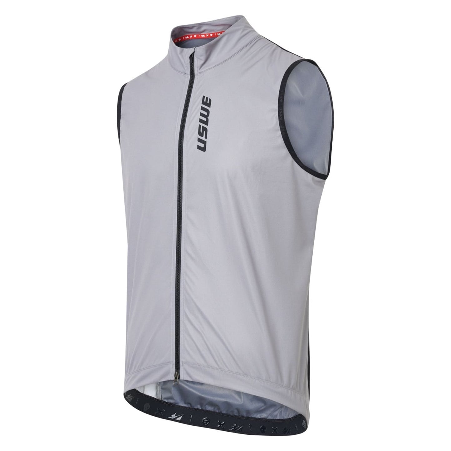 USWE Giacca senza maniche WIND GRAVEL Grigio