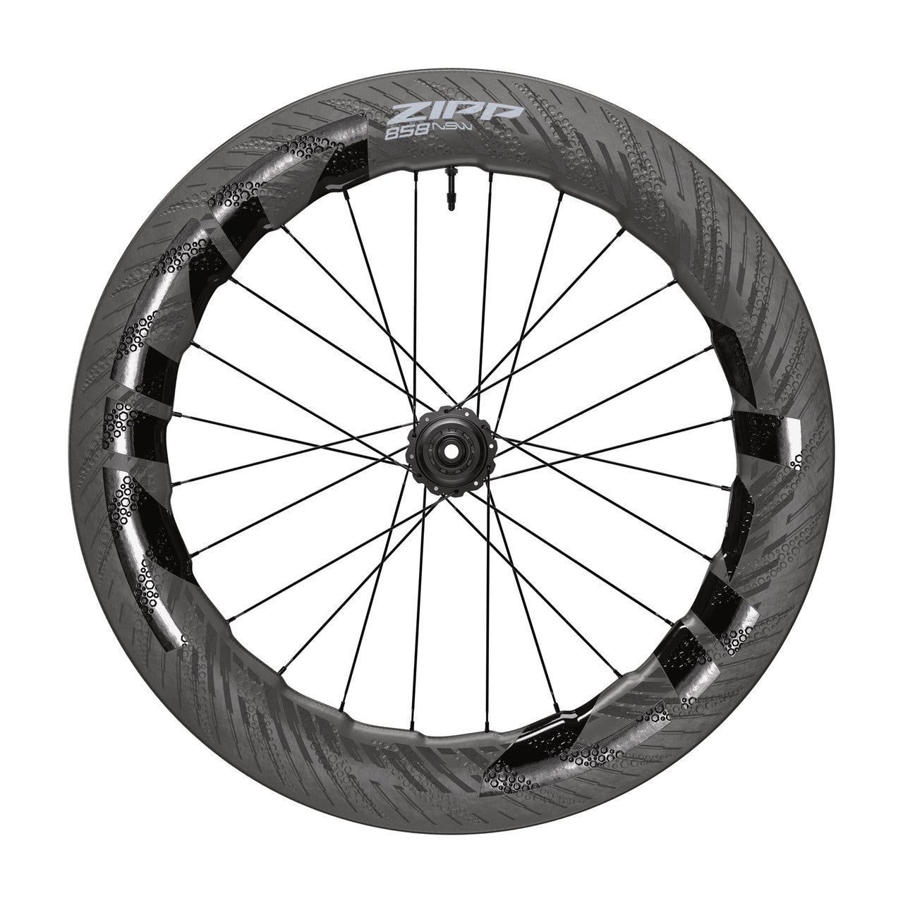 Set di ruote ZIPP 858 NSW DISC Tubeless Ready (Center Lock)