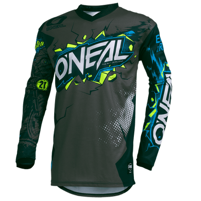 Maglia O'NEAL ELEMENT VILLAIN Junior Maniche Lunghe Grigio