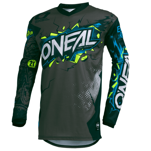 O'NEAL ELEMENT VILLAIN Maglia a maniche lunghe Junior Grigio