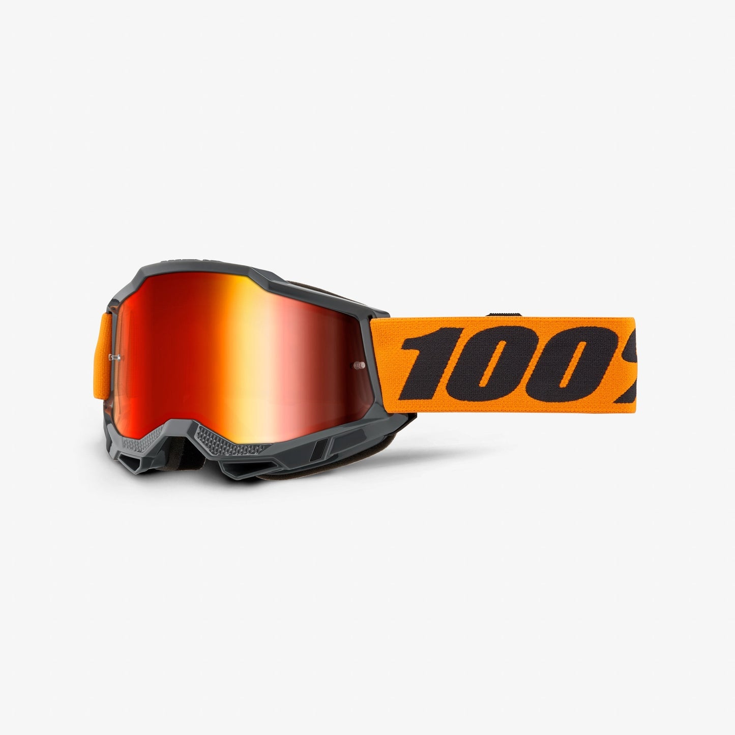 Maschera 100% ACCURI 2 Arancione Schermo Red Mirror