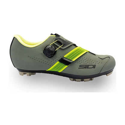 Scarpe MTB SIDI AERTIS Verde militare/Giallo