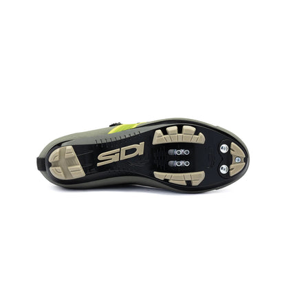 Scarpe MTB SIDI AERTIS Verde Military/Giallo