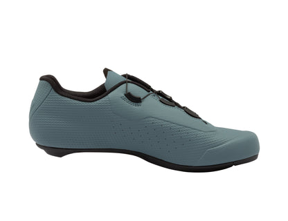 Scarpe da strada Sidi Fast 3 storm grey e ice white, vista laterale interna
