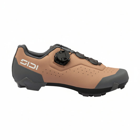 Scarpe XC gravel Sidi Liinea Woman cork brown, vista del profilo esterno