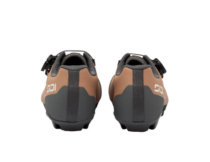 Scarpe XC gravel Sidi Liinea Woman cork brown, vista posteriore del contrafforte