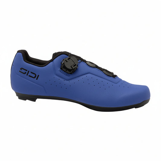 Scarpe da strada Sidi Prima 2 blu, vista del profilo esterno