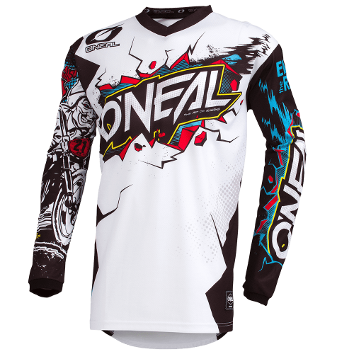 O'NEAL ELEMENT VILLAIN Maglia a maniche lunghe Junior Bianco
