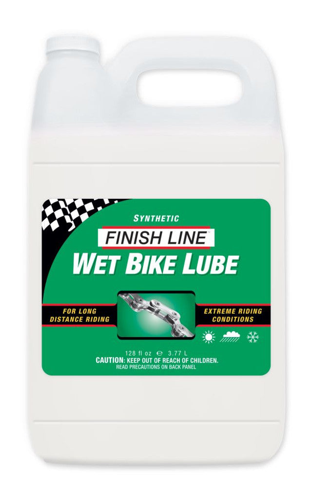 Lubrificante catena FINISH LINE WET LUBE - Condizioni estreme (3,77 l)