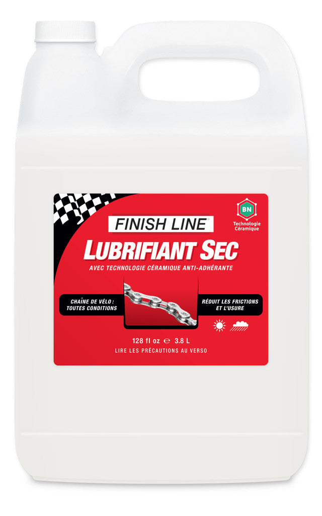 Lubrificante catena FINISH LINE DRY LUBE - Tutte le condizioni (3,78 L)