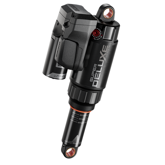 RS Super Deluxe Ultimate Flight Attendant - (230x65) LinearXLAir, TokenLoc3, Reb55/Comp37, Mid4-Lock6, HydB/O Std Std (batteria, caricatore USB-C)-D1Trek Slash 2023+Gen6