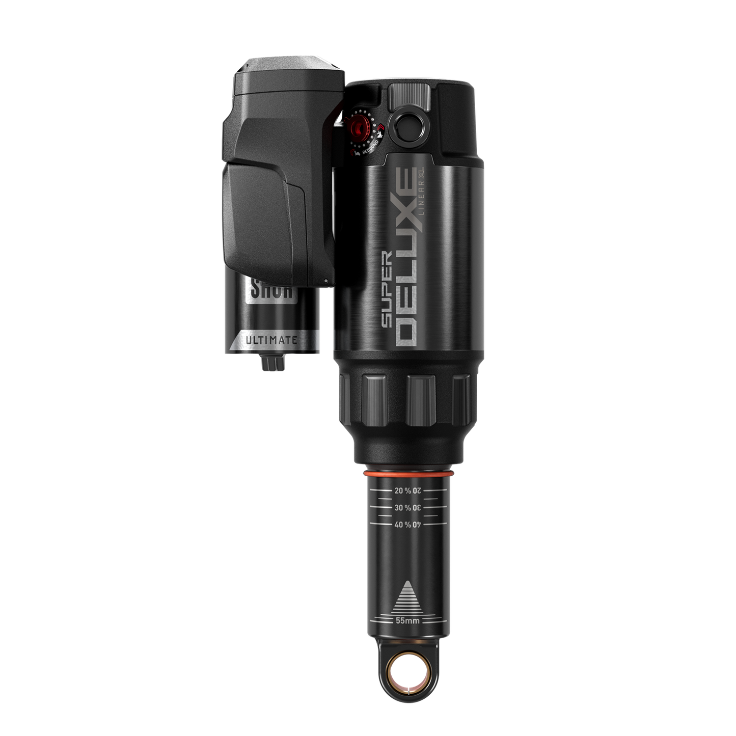 RS Super Deluxe Ultimate Flight Attendant - (185x55) LinearXLAir, TokenLoc3, Reb55/Comp37, Mid4-Lock6, HydrBottom Trunnion Std(8x40Batteria,Caricatore USB-C)- D1 Trek Fuel EX 2023+