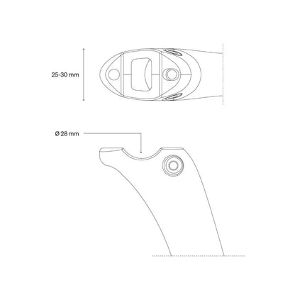 Supporto per Reggisella DEDA STAFFA