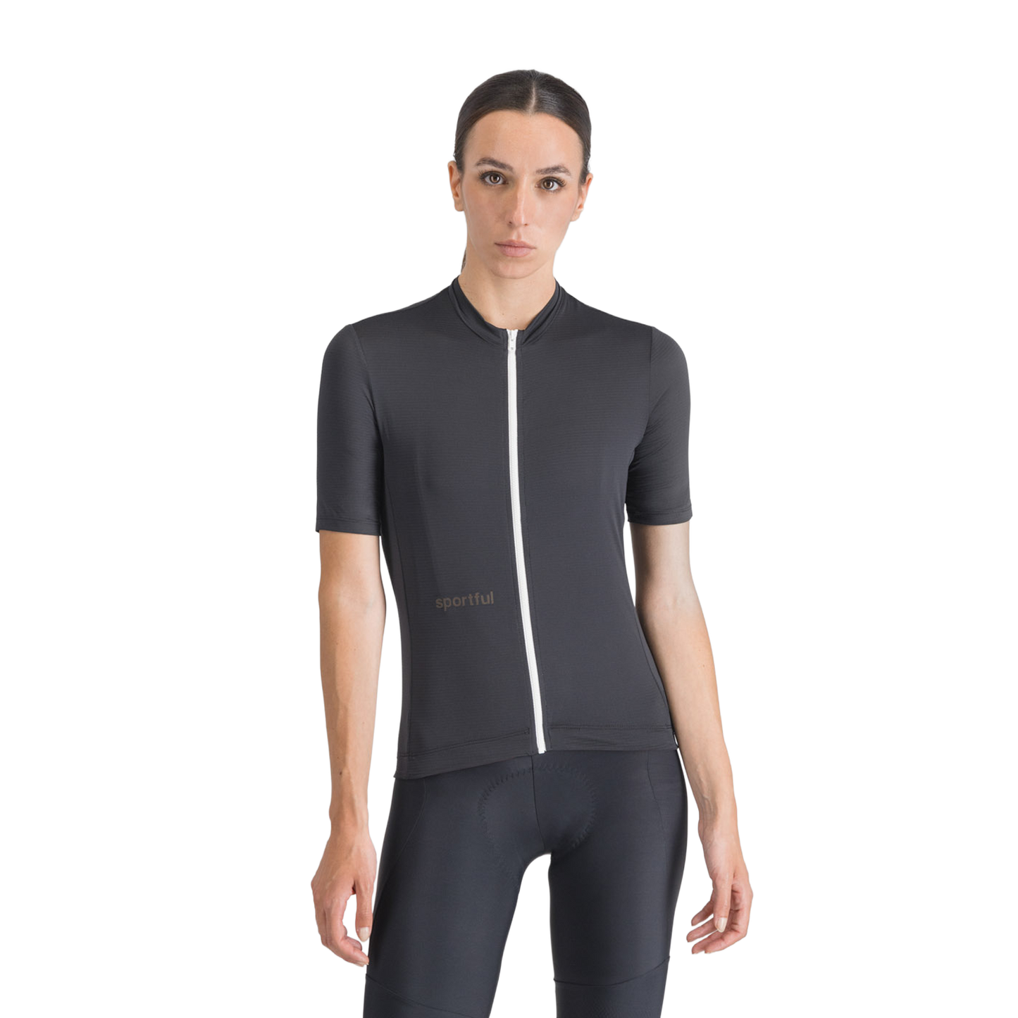 Maglia SPORTFUL CLASSIC donna a maniche corte Nero