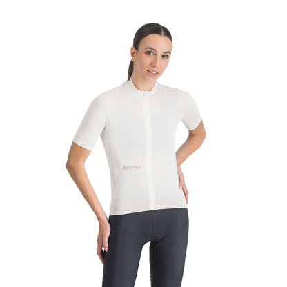Maglia SPORTFUL CLASSIC Maniche Corte Donna Crema
