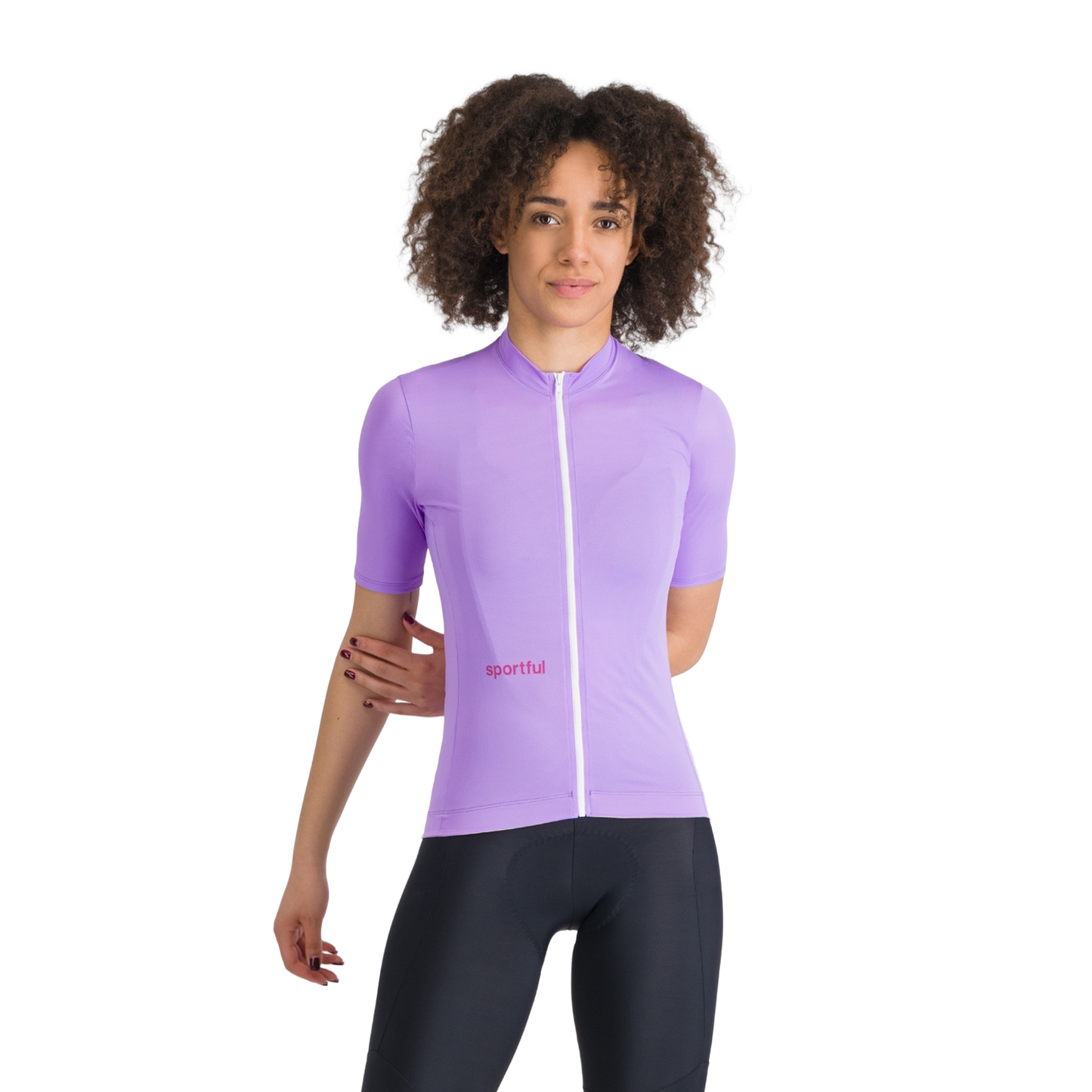 Maglia SPORTFUL CLASSIC a manica corta da donna, viola
