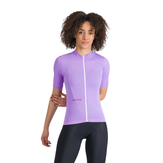 Maglia SPORTFUL CLASSIC a manica corta da donna, viola