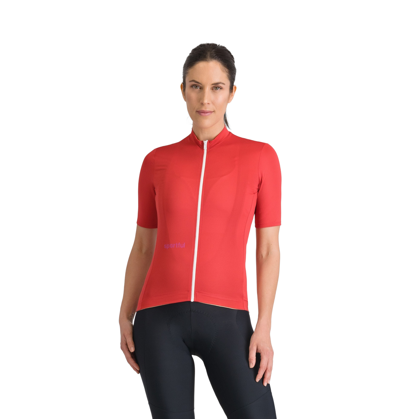 Maglia SPORTFUL CLASSIC a manica corta da donna, rosso
