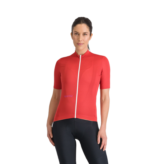 Maglia SPORTFUL CLASSIC a manica corta da donna, rosso