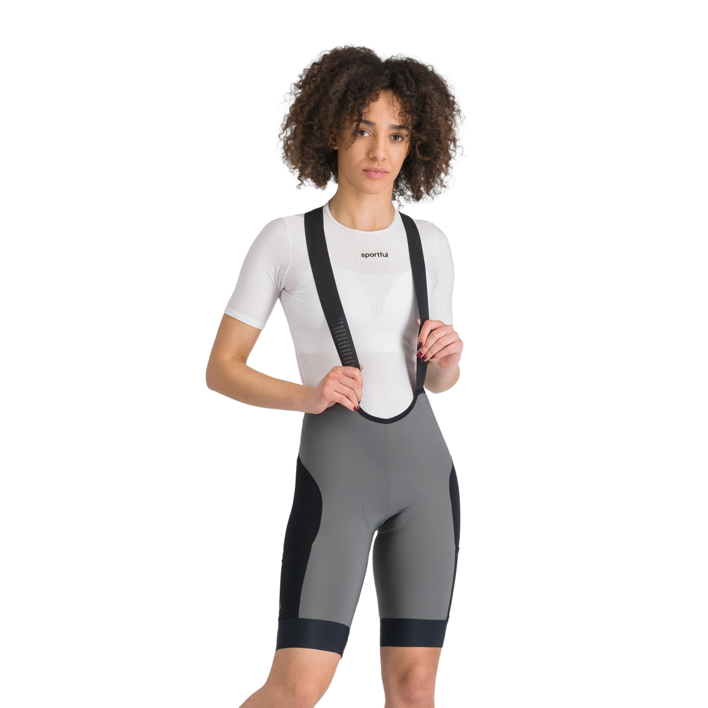 Pantaloncini SPORTFUL SUPERGIARA 2 Donna Grigio/Nero
