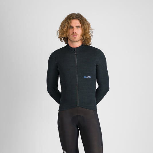 Maglia SPORTFUL SUPERGIARA WOOL a maniche lunghe nera