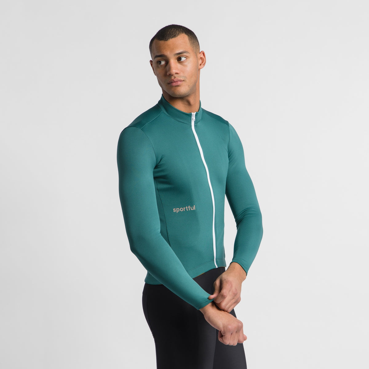 Maglia SPORTFUL CLASSIC a maniche lunghe verde